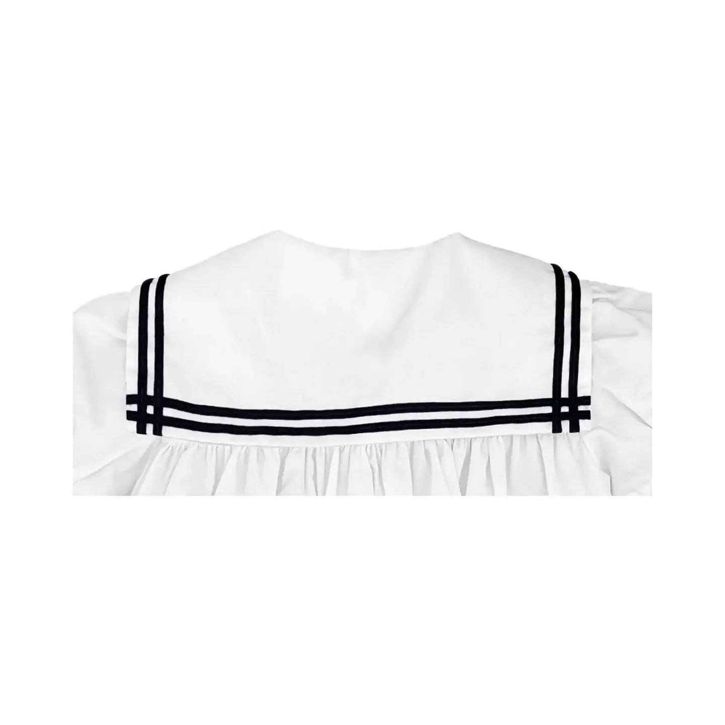 Nautical Sailor Dress: White