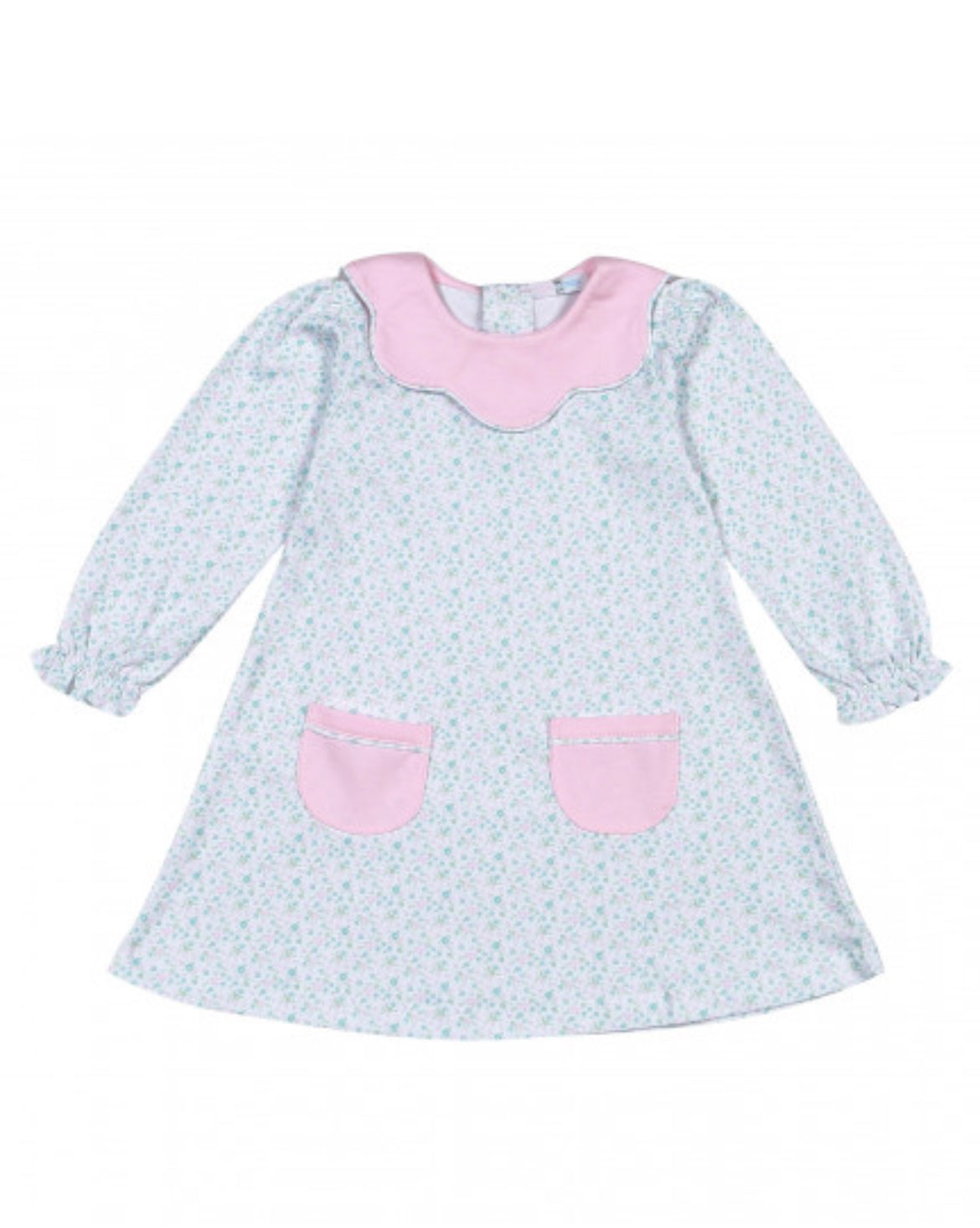 Nicolle Scallop Pima Dress