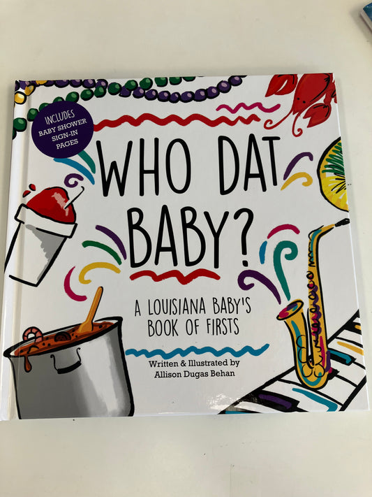 Who dat baby book