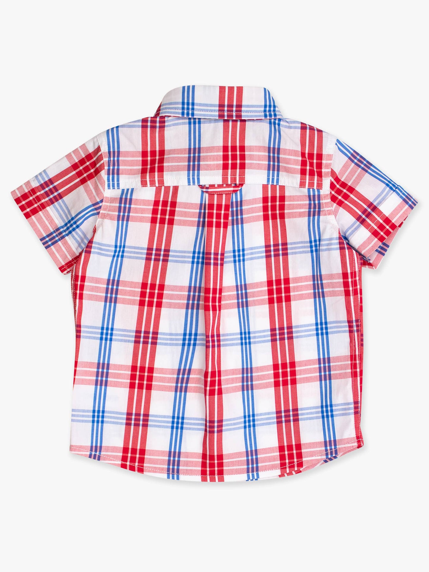 Lincoln Plaid Short Sleeve Button Down Shirt