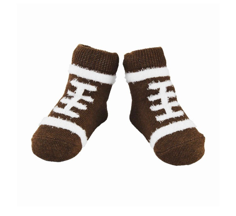 Football Chenille Socks