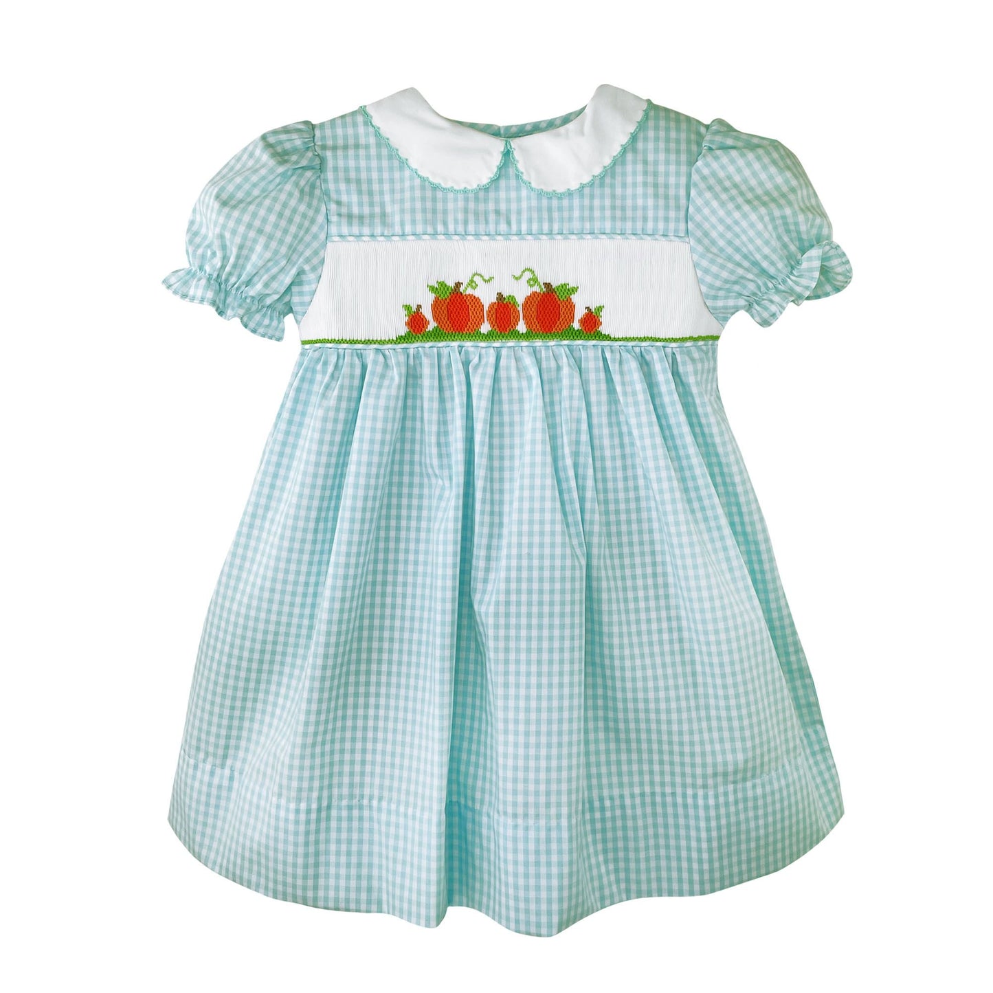 Smocked Pumpkin Dress