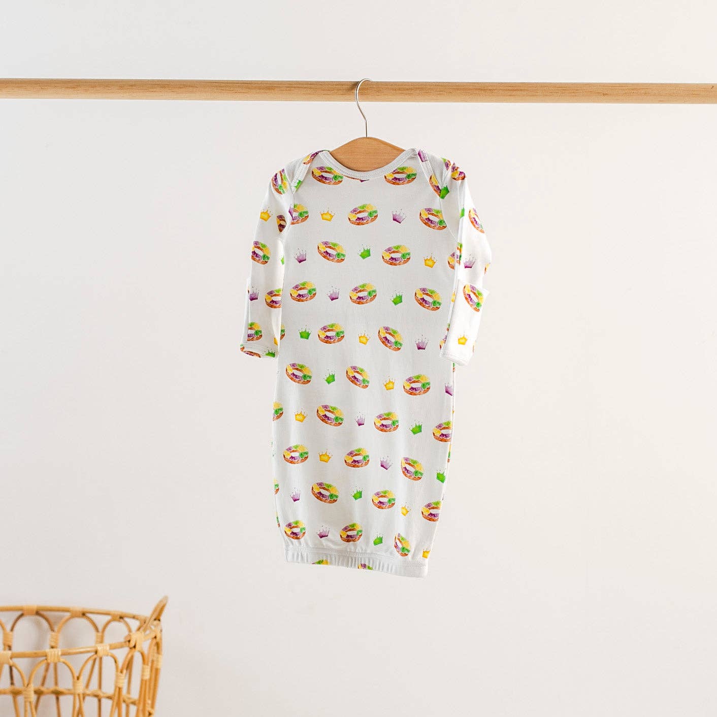 King Cake Organic Cotton Gown