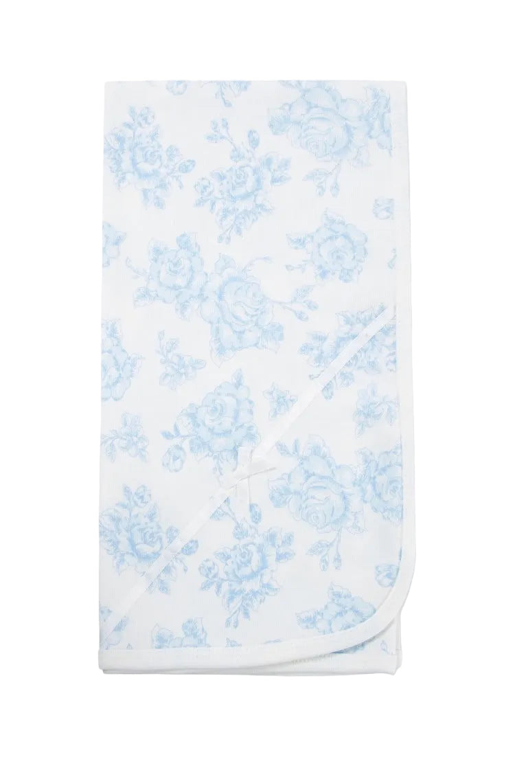 Blue Rose Blanket