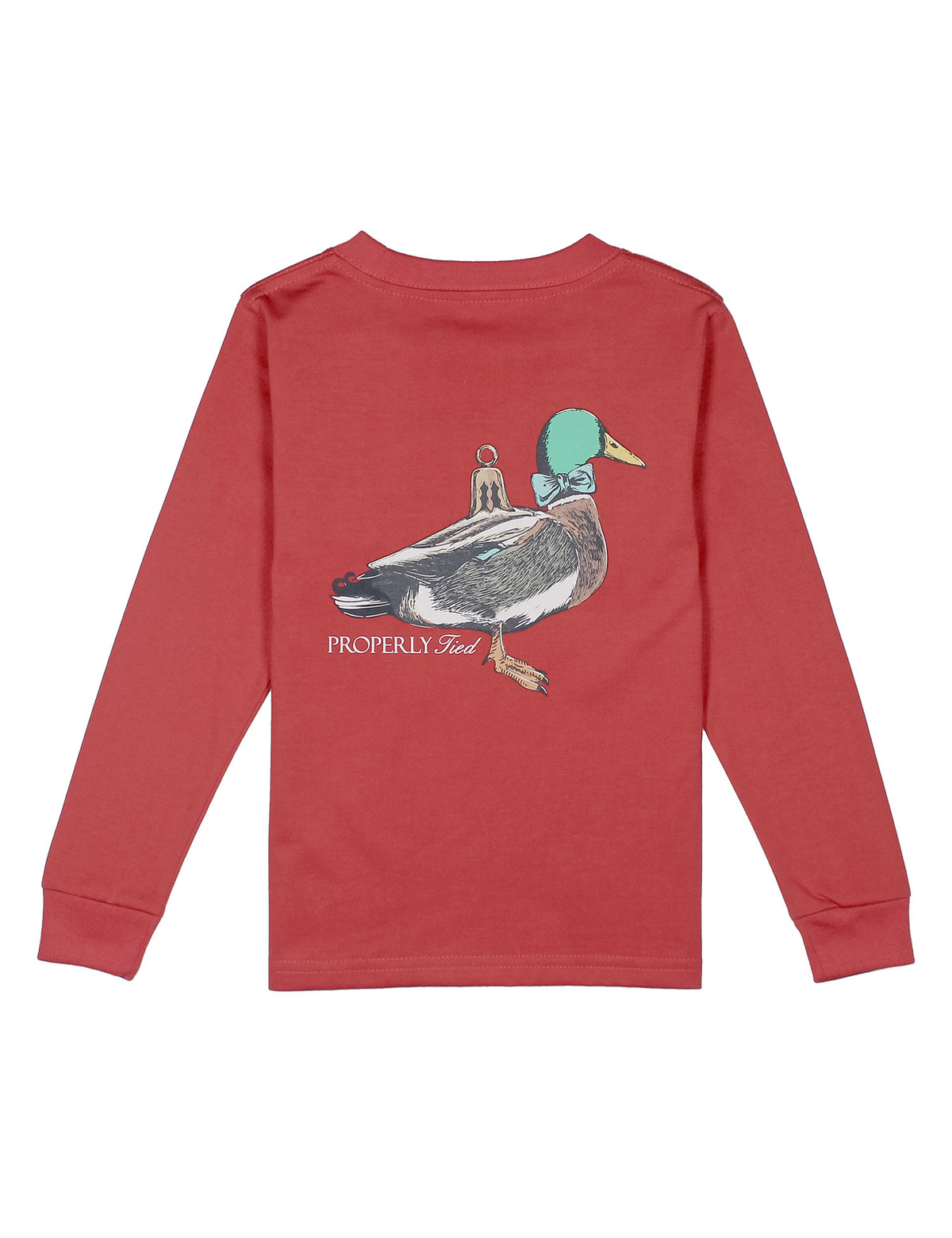 Duck Ornament Shirt Cabernet