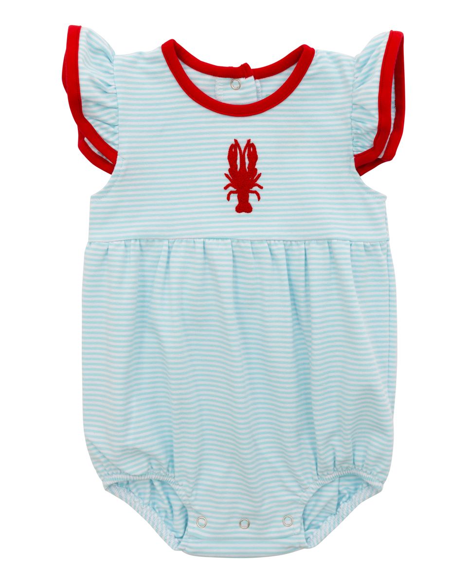 Crawfish Dress and Flutter Bubble