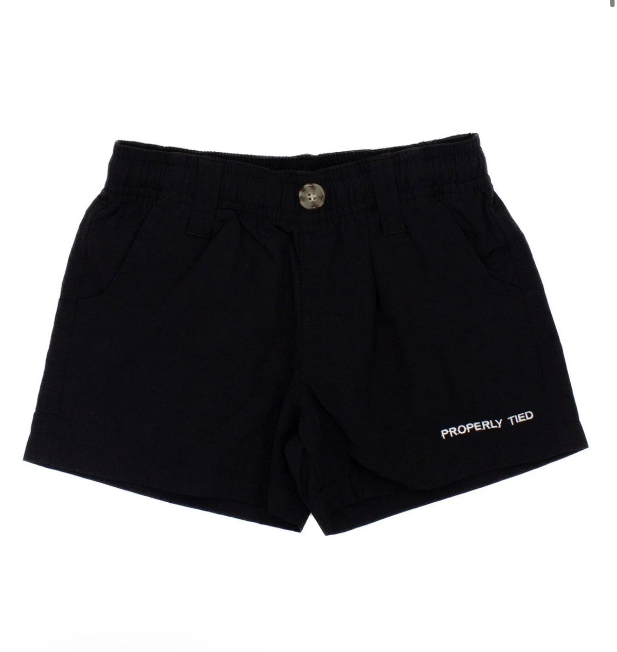 Black Boys Mallard Shorts