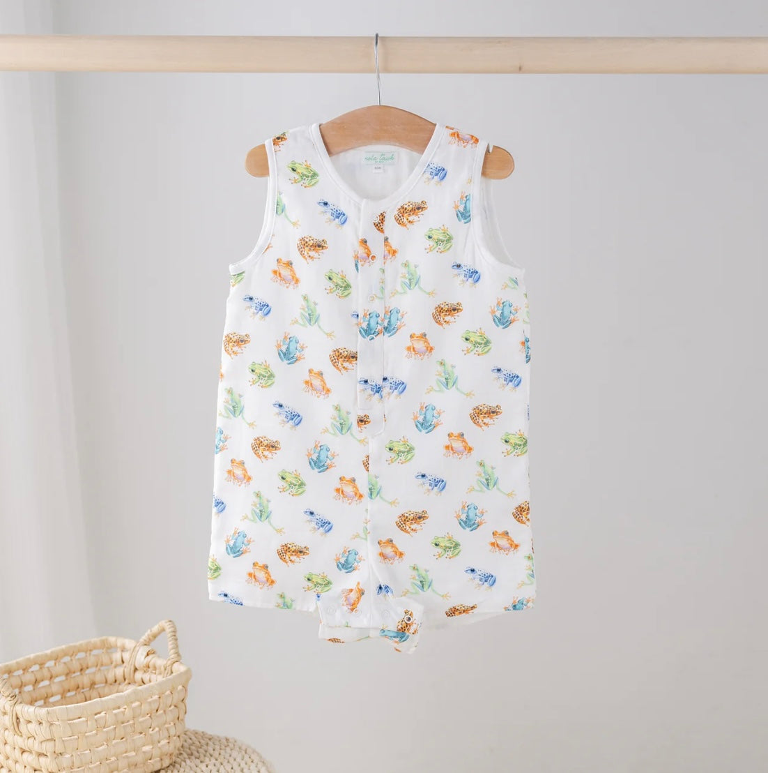 Toadally Cute Organic Muslin Shortall