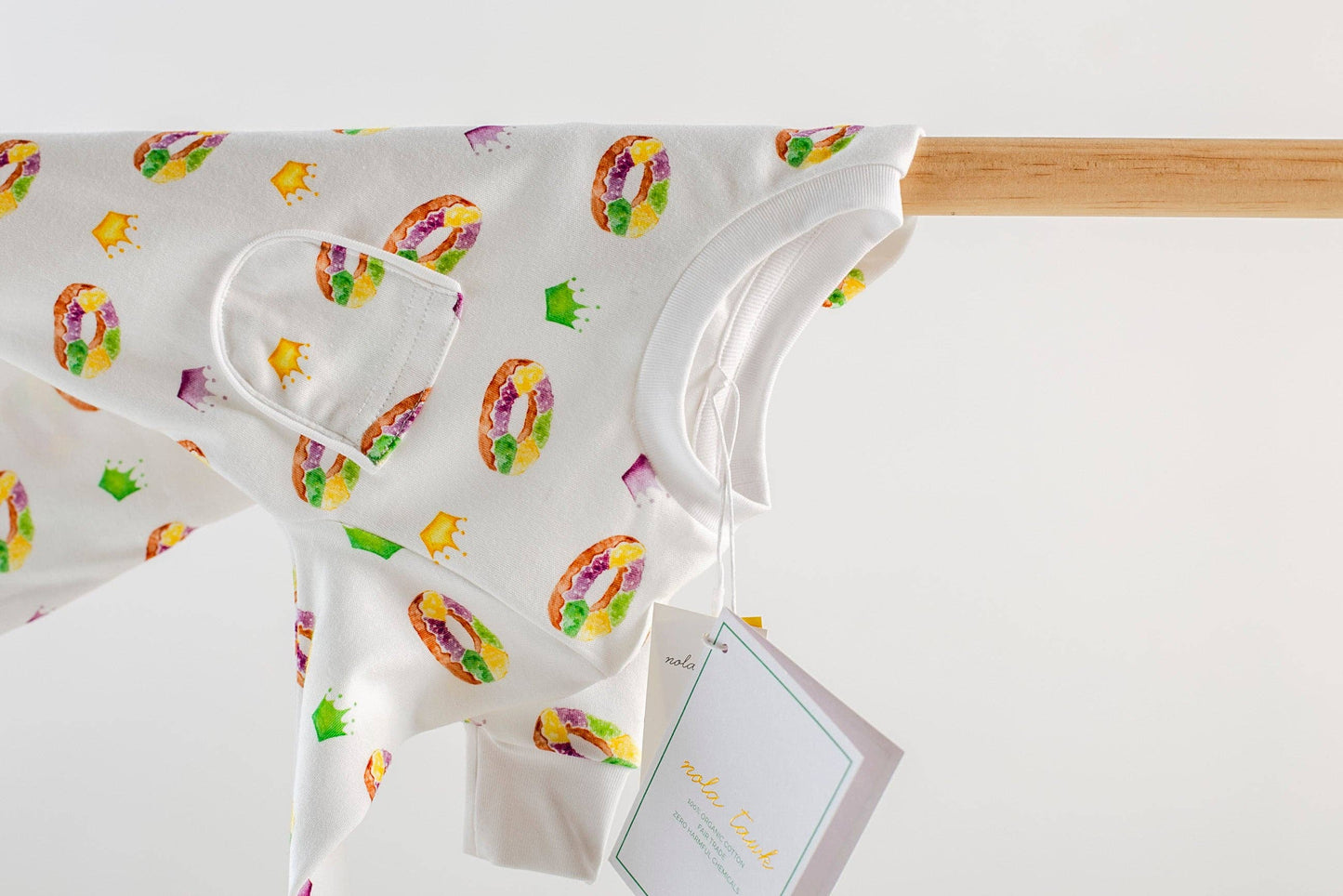 King Cake Organic Cotton Pajama Set