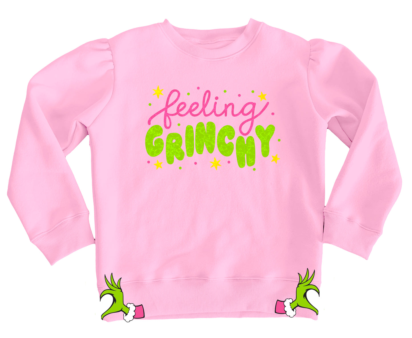 Sequin Feelin Grinchy Top