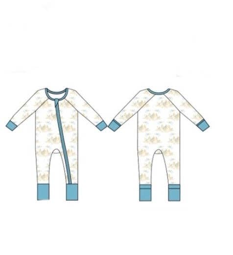 Nativity Zipper Onesie