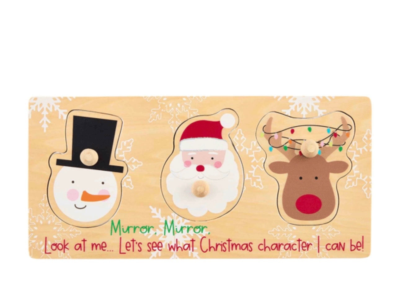 Peek-a-boo Christmas Puzzle