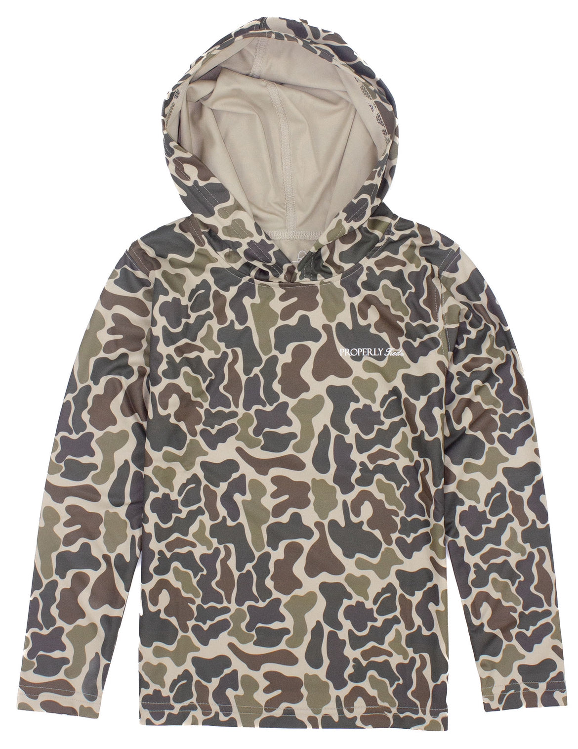 Vintage Camo Boys Sportsman Performance Hoodie