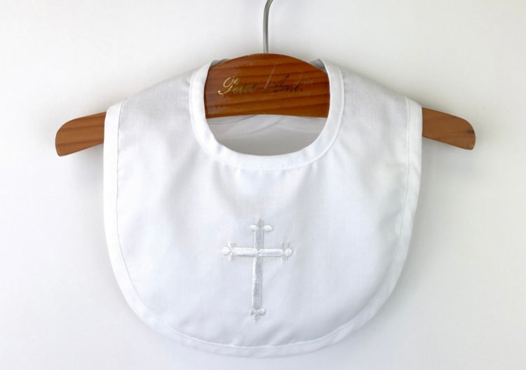 Boy Christening bib