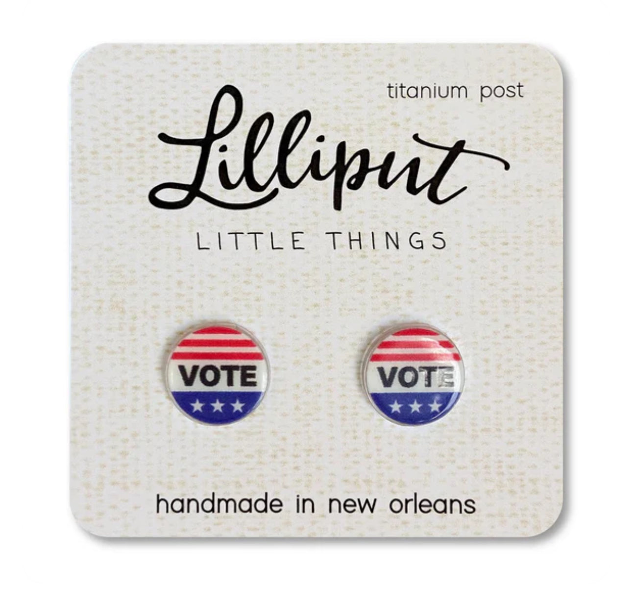 Vote Earrings