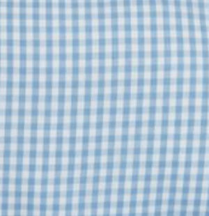 Baby Blue Gingham Medium Backpack