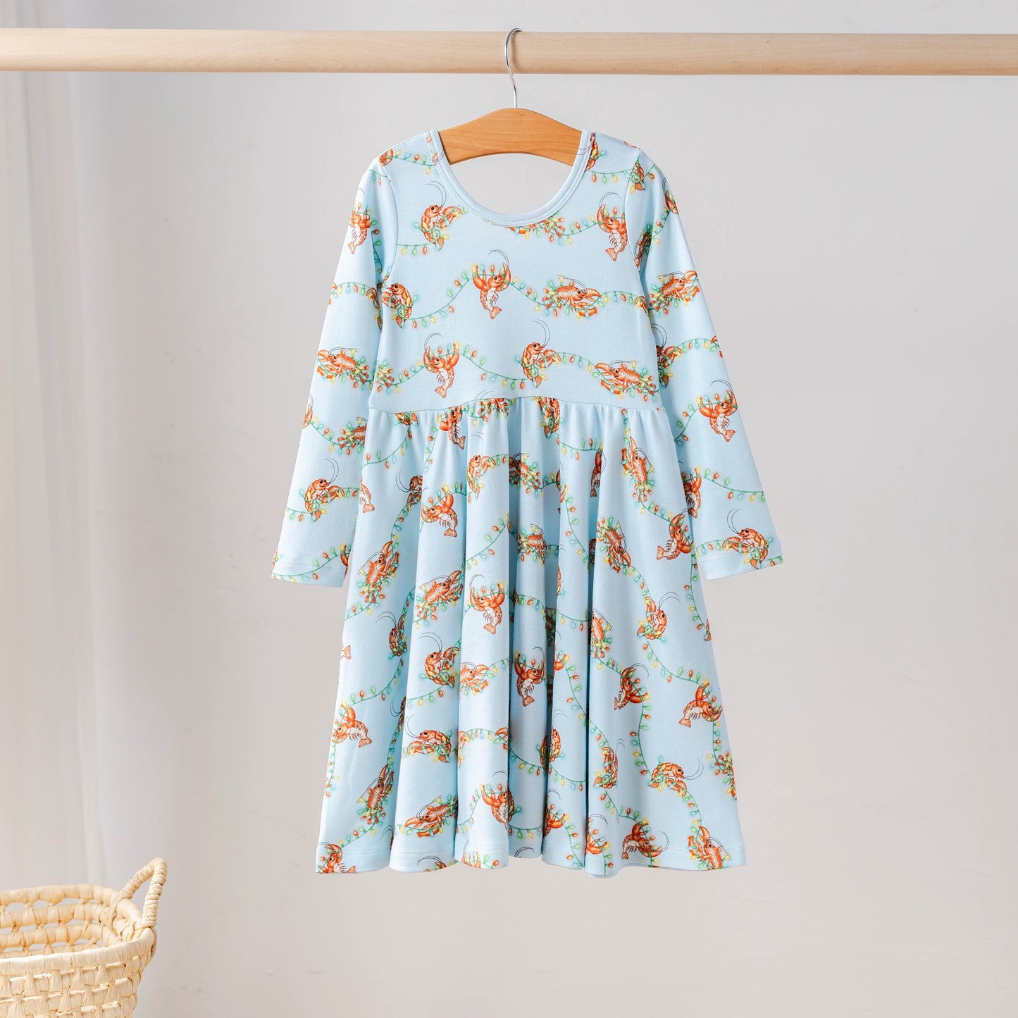 Twinkling Tails Organic Cotton Twirl Dress