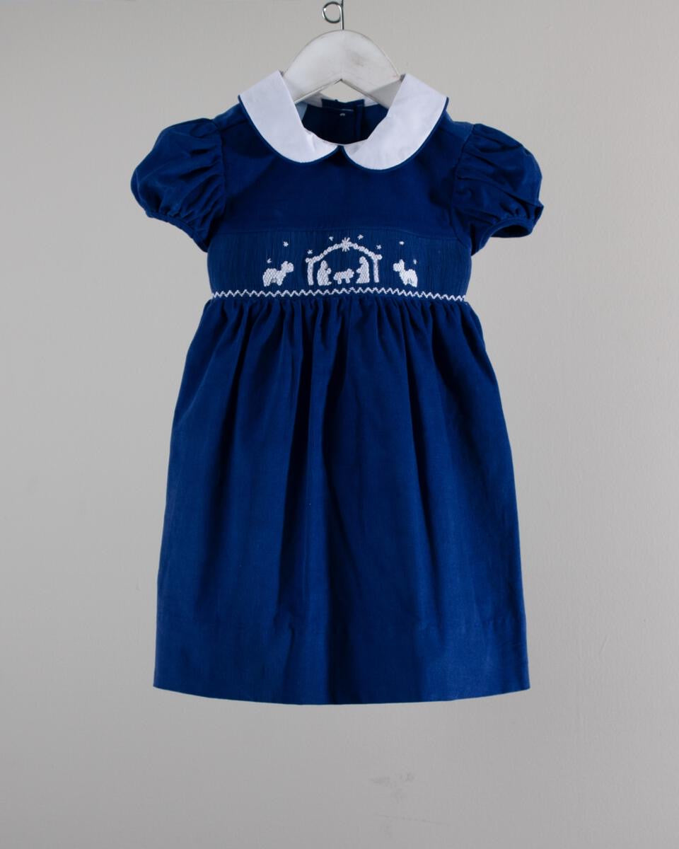 Nativity smocked dress