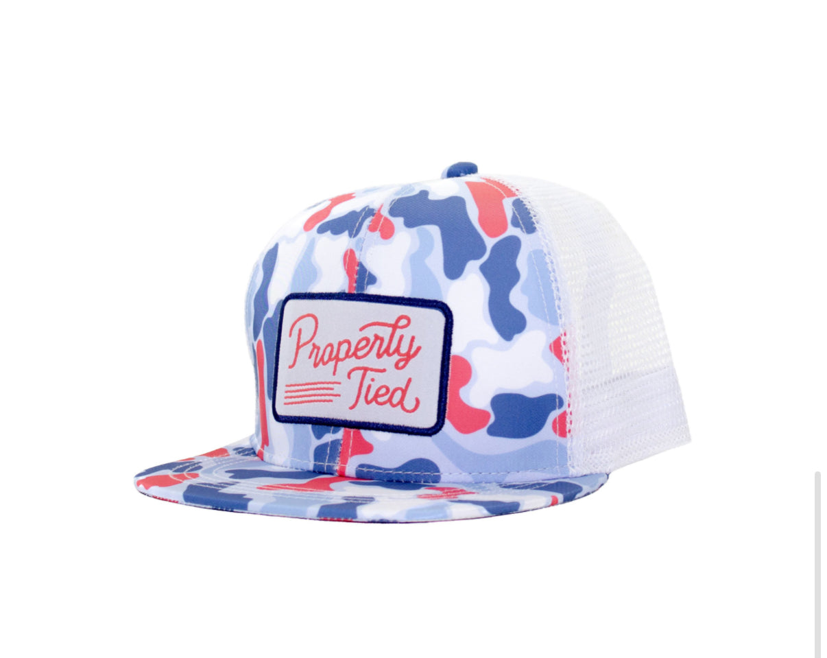 Sportsman Americana Camo Boys Trucker Hat