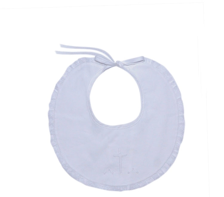 White Cross Bib