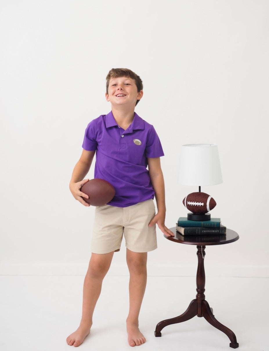 Purple Fan Zone Polo