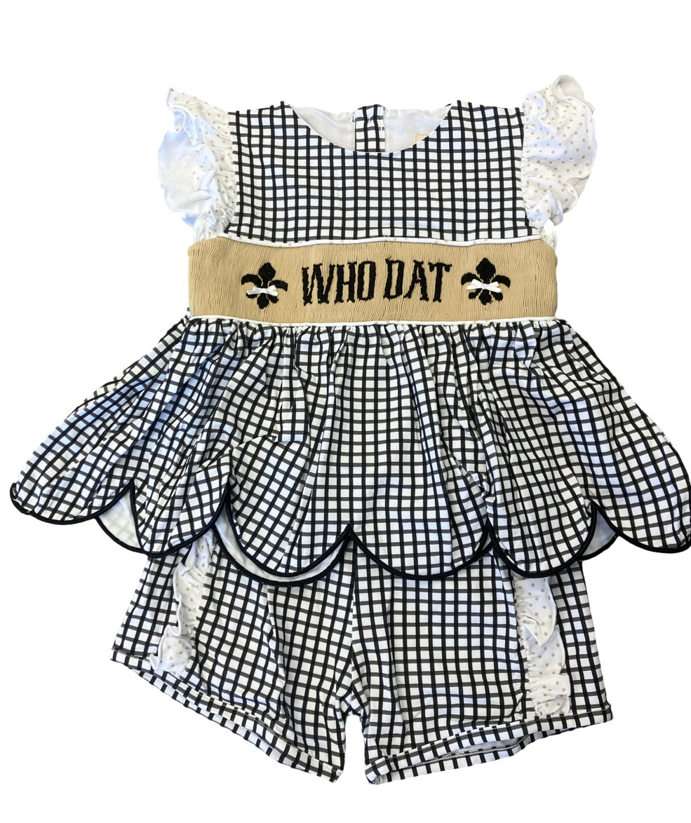 Nola Baby Girl Bubble and Short Set