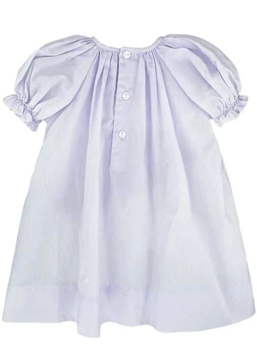 Lavender Smocked Day Dress