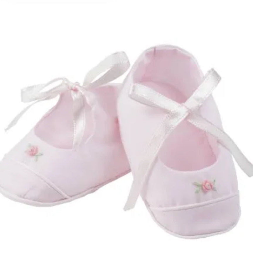 Feltman Rose Garden Ribbon Booties