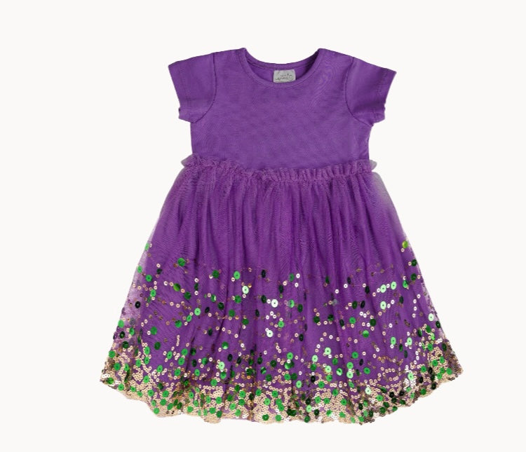 Mardi Gras Confetti Dress