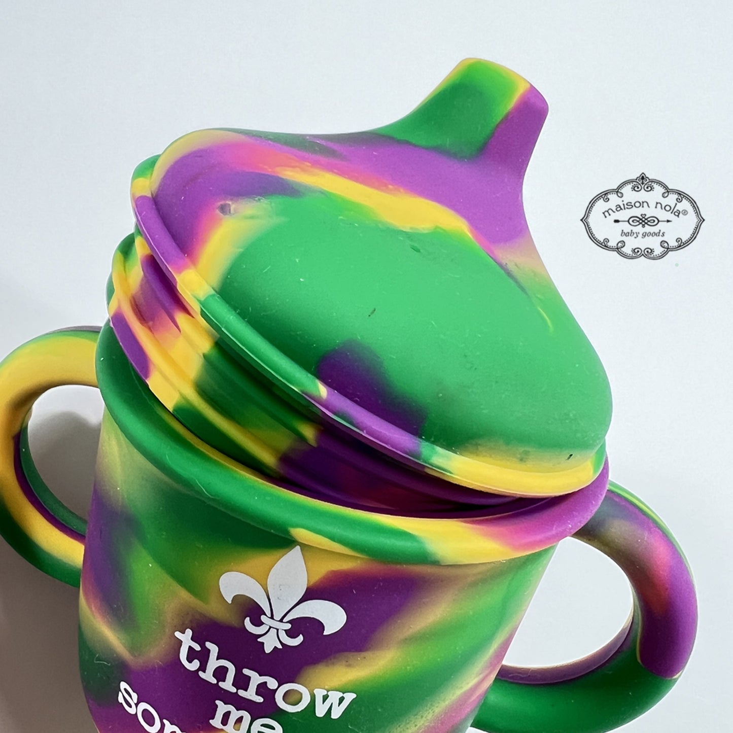 Mardi Gras Sippy Cup