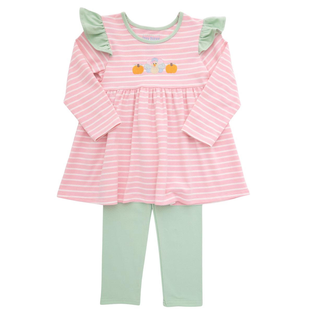 Turkey Ruffle Legging Set