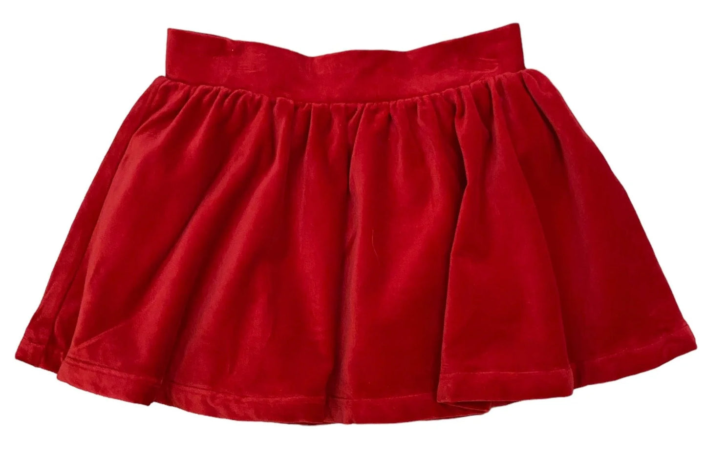 Red Velvet Skirt