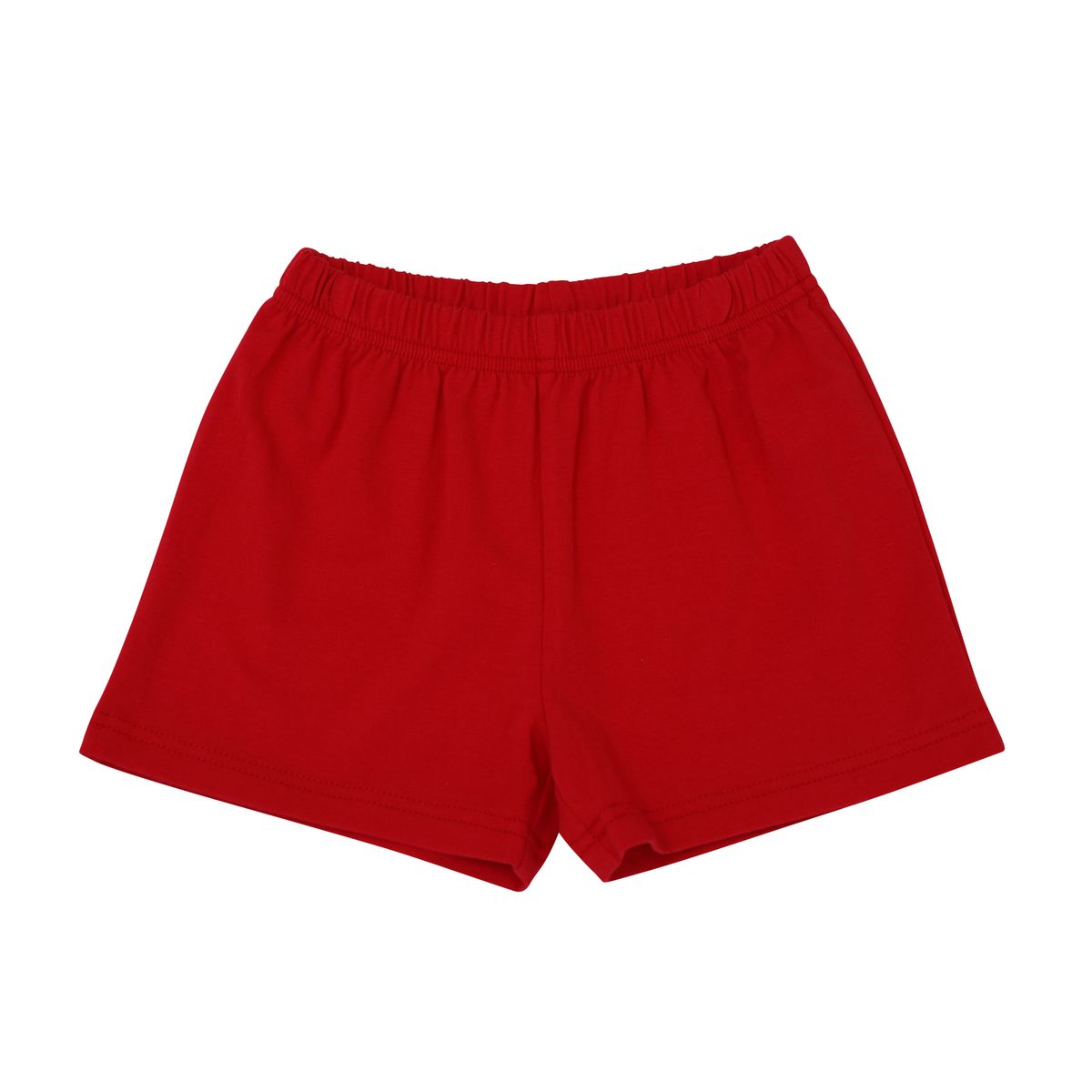 Red Knit Shorts