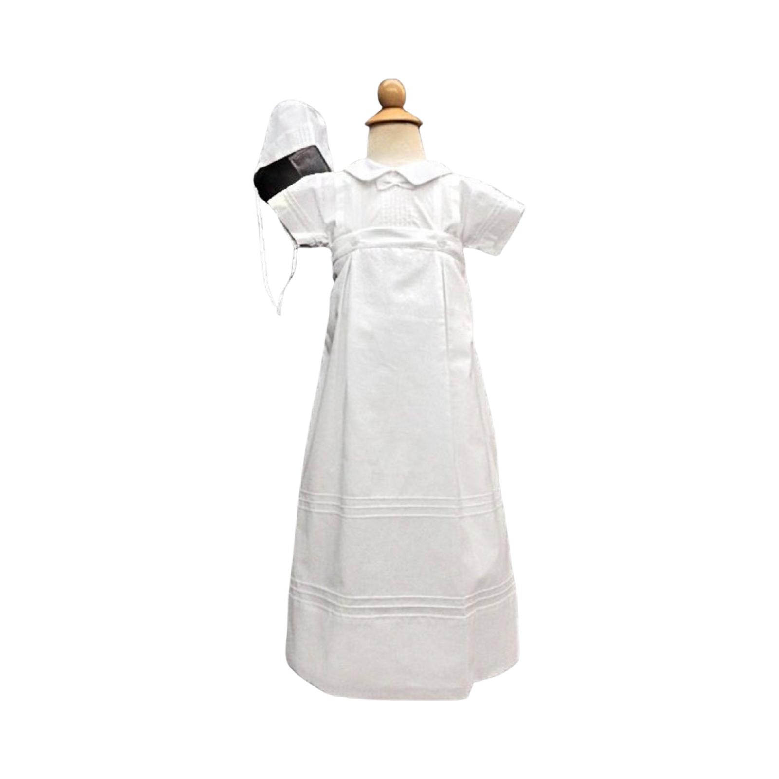 Boy Christening gown with removable skirt. Becomes a romper PickleberryBoutique Boy Christening gown with removable skirt. Becomes a romper PickleberryBoutique