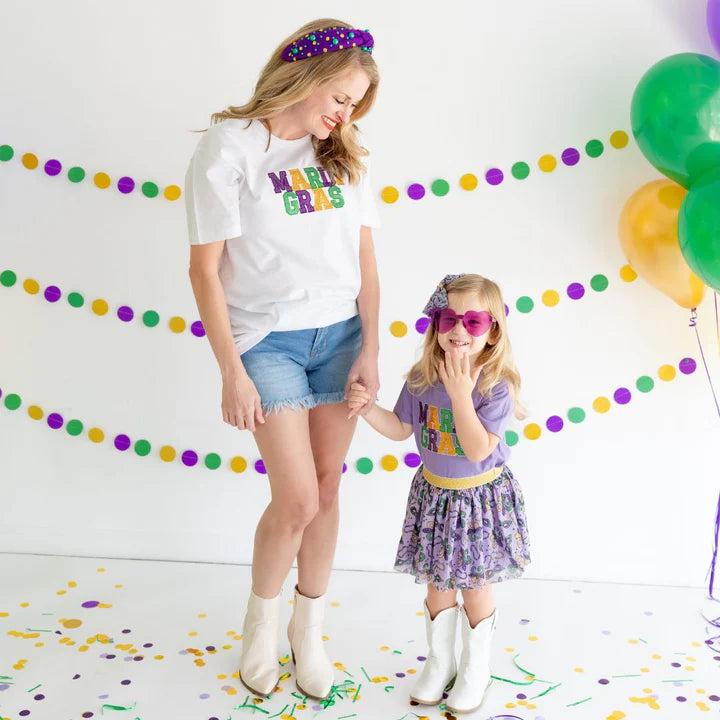 Mardi Gras Sequin Shirt Child