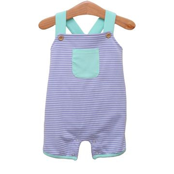 Oliver Blue Stripe and Mint Shortall