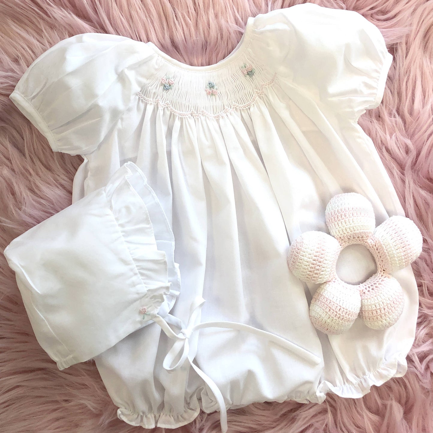 White Smocked Bubble