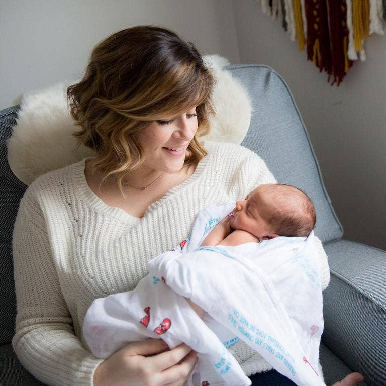 Louisiana Boy Swaddle