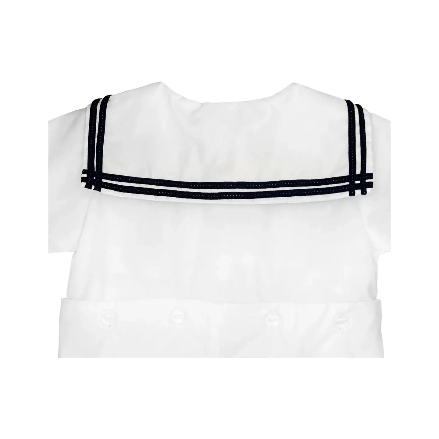 Nautical Sailor Bobby Suit: White