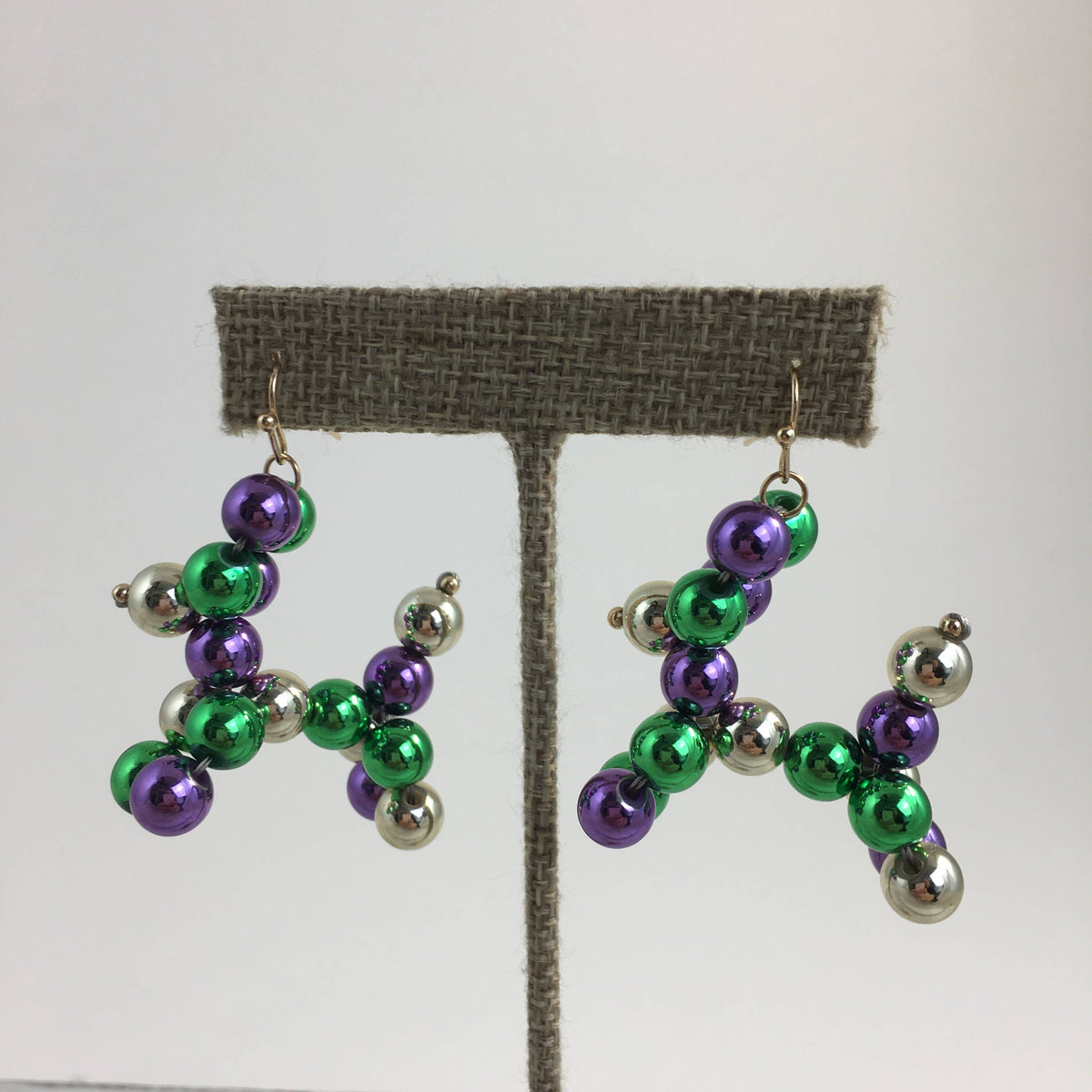 Bead Dog Large Earrings