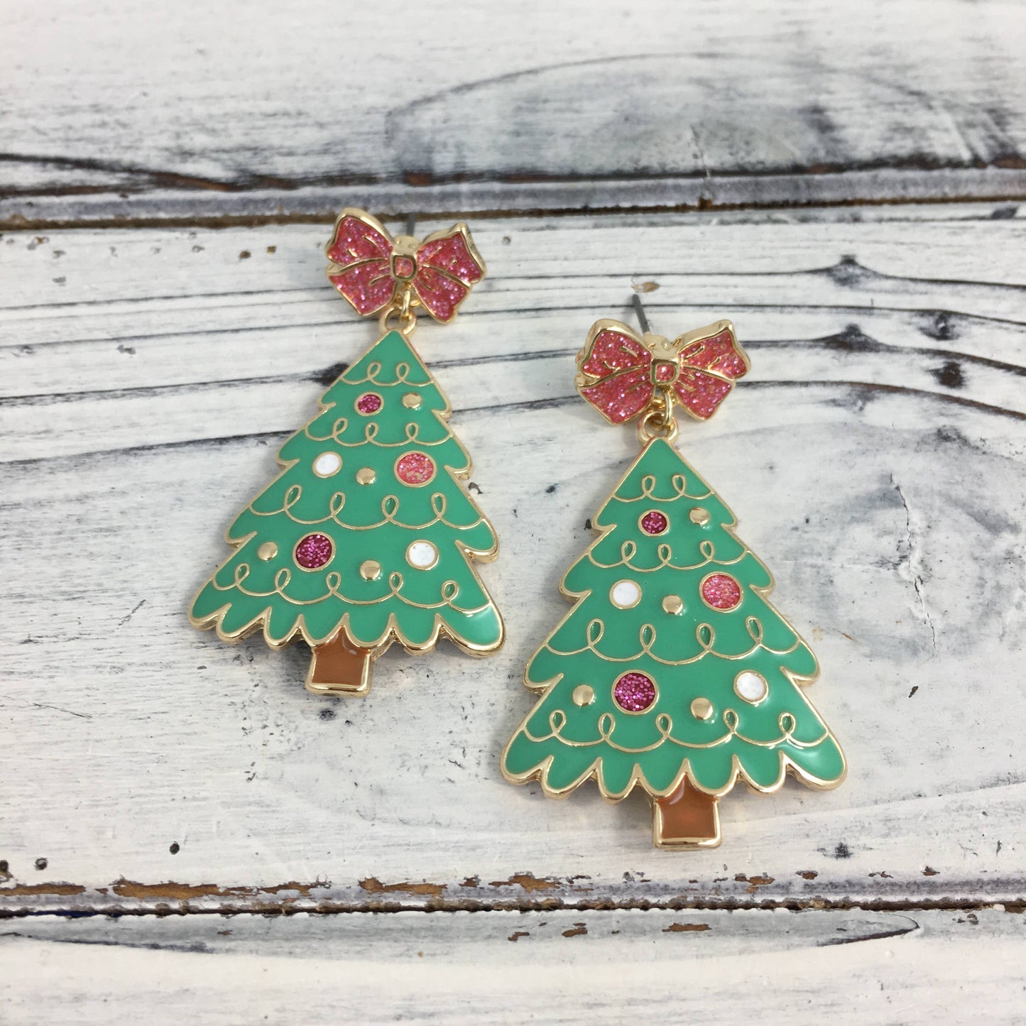 Christmas Tree Earrings