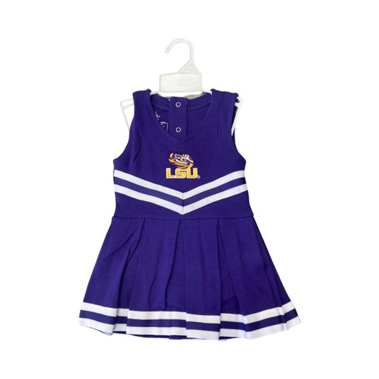 LSU cheer dress one piece