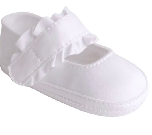 Kara Satin infant shoes