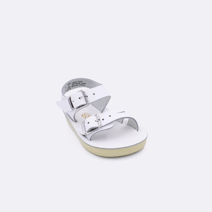 Saltwater Sandals - White Sea Wee