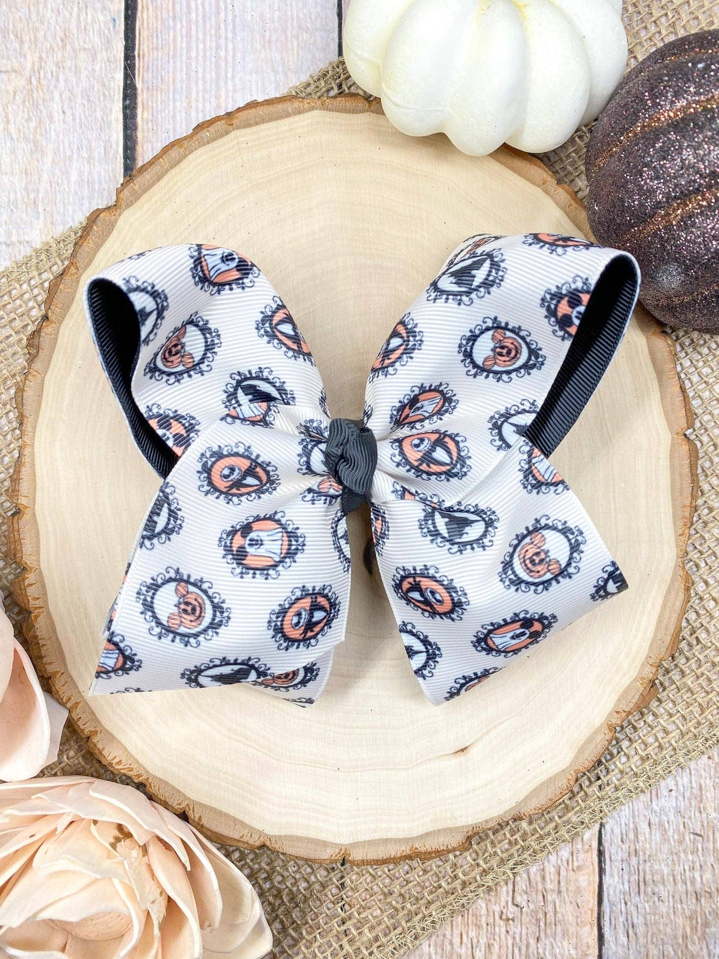 Haunted Mystery Hair Bow | Halloween Hair Bow