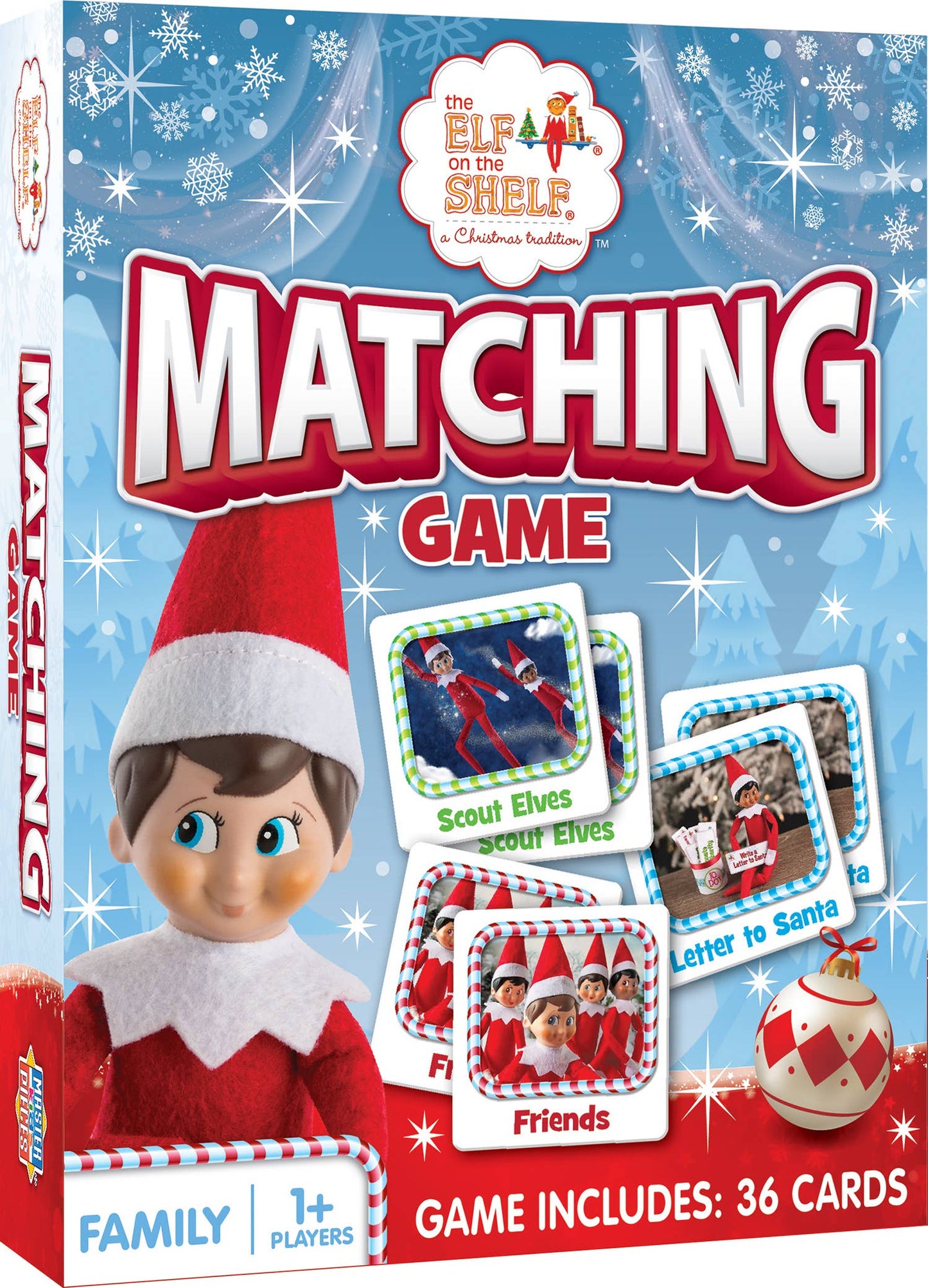 Elf on the Shelf Matching Game