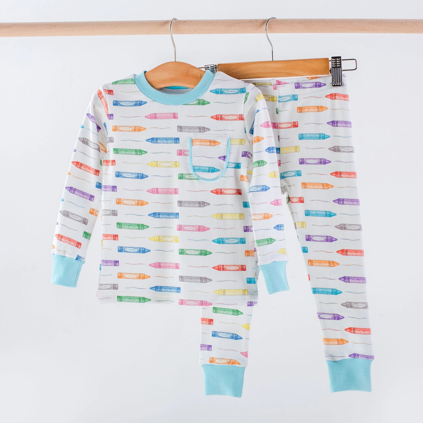 You color my world organic cotton pajama