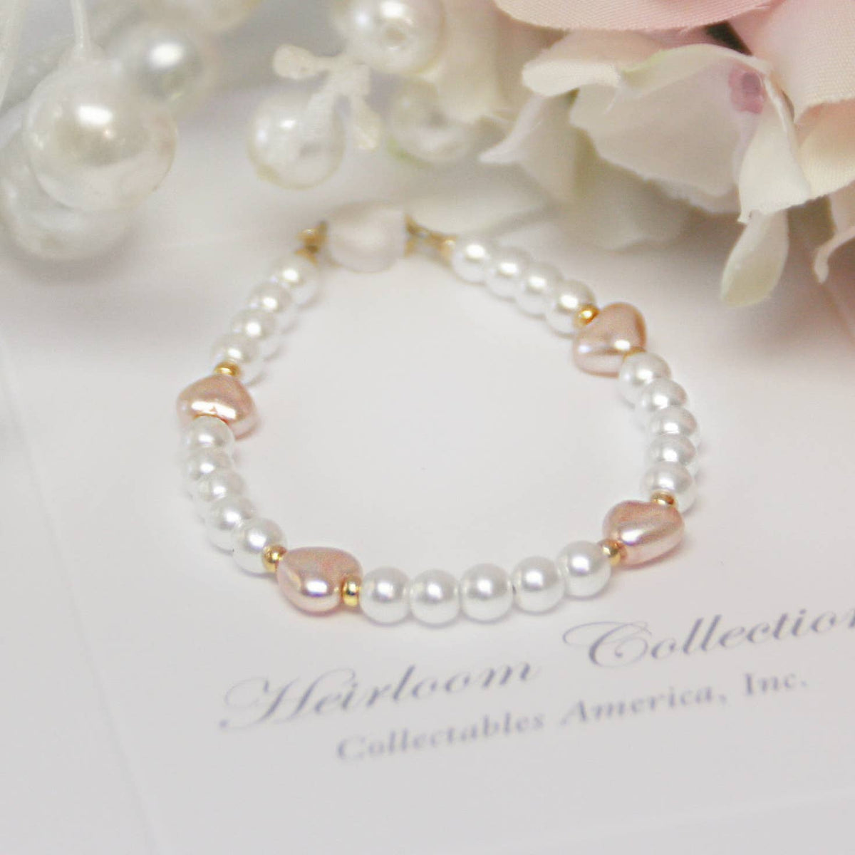 Sweetheart Pastel Pink Precious 5" Bracelet