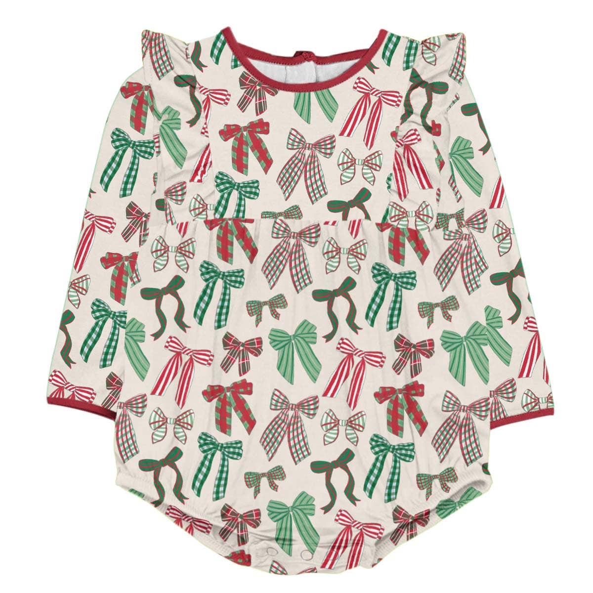 Holiday Bows Bamboo  Bubble