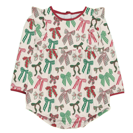 Holiday Bows Bamboo  Bubble